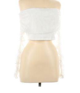 WOMEN'S BRAND NEW CHERRY MELLOW CROP TOP SHIRT